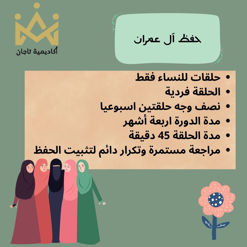 باقة حفظ سورة آل عمران